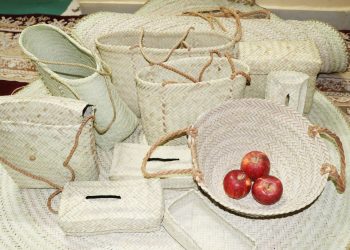 غبار روبی از اصالت هنر میناب   حصیر بافی استاندارد ملی گرفت