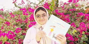 دختر ۱۰ ساله قشمی: کتاب نوشتم که به آرزویم برسم